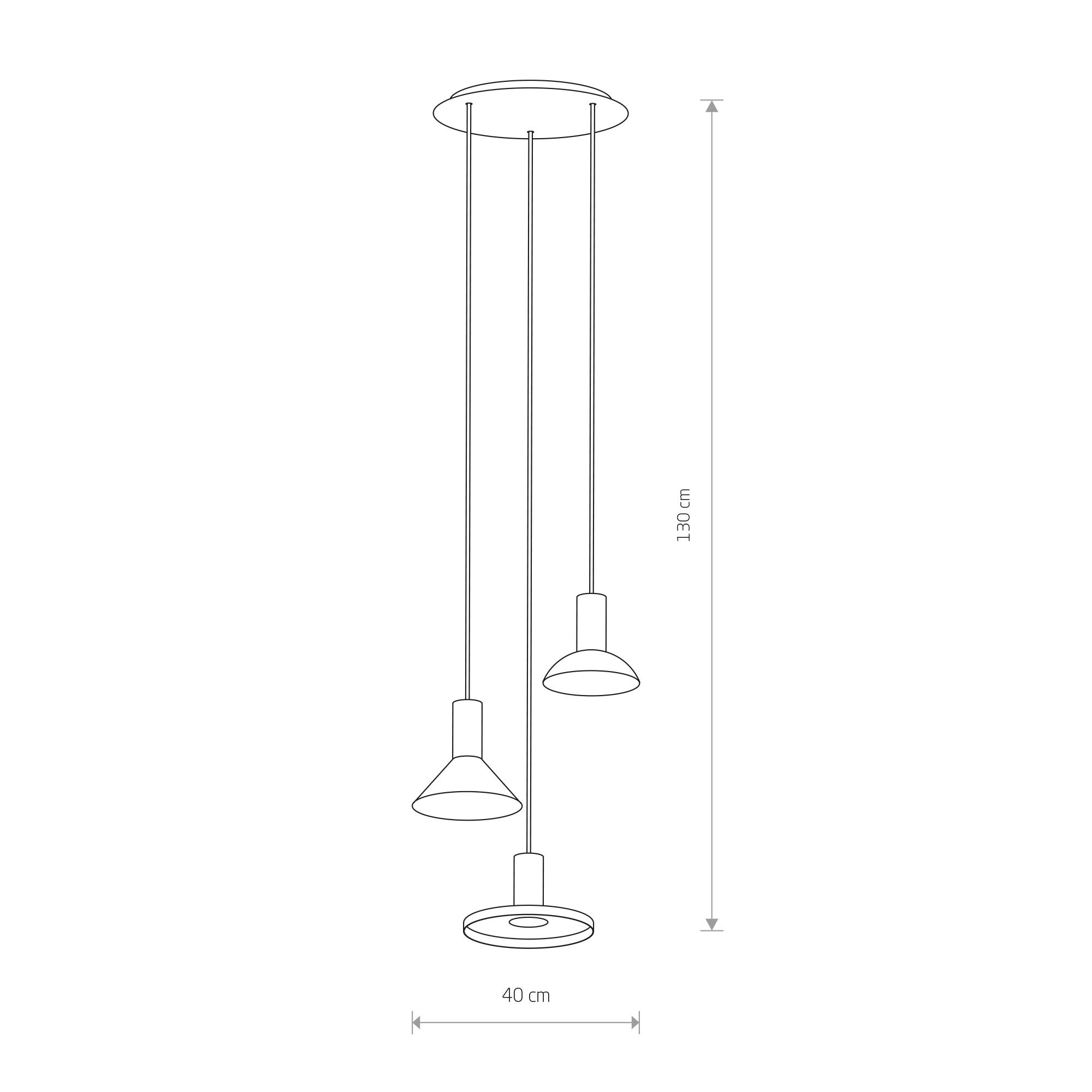 Nowodvorski Lampa wisząca HERMANOS 10W only LED 50/60Hz - Stal lakierowana - Biały I 8031