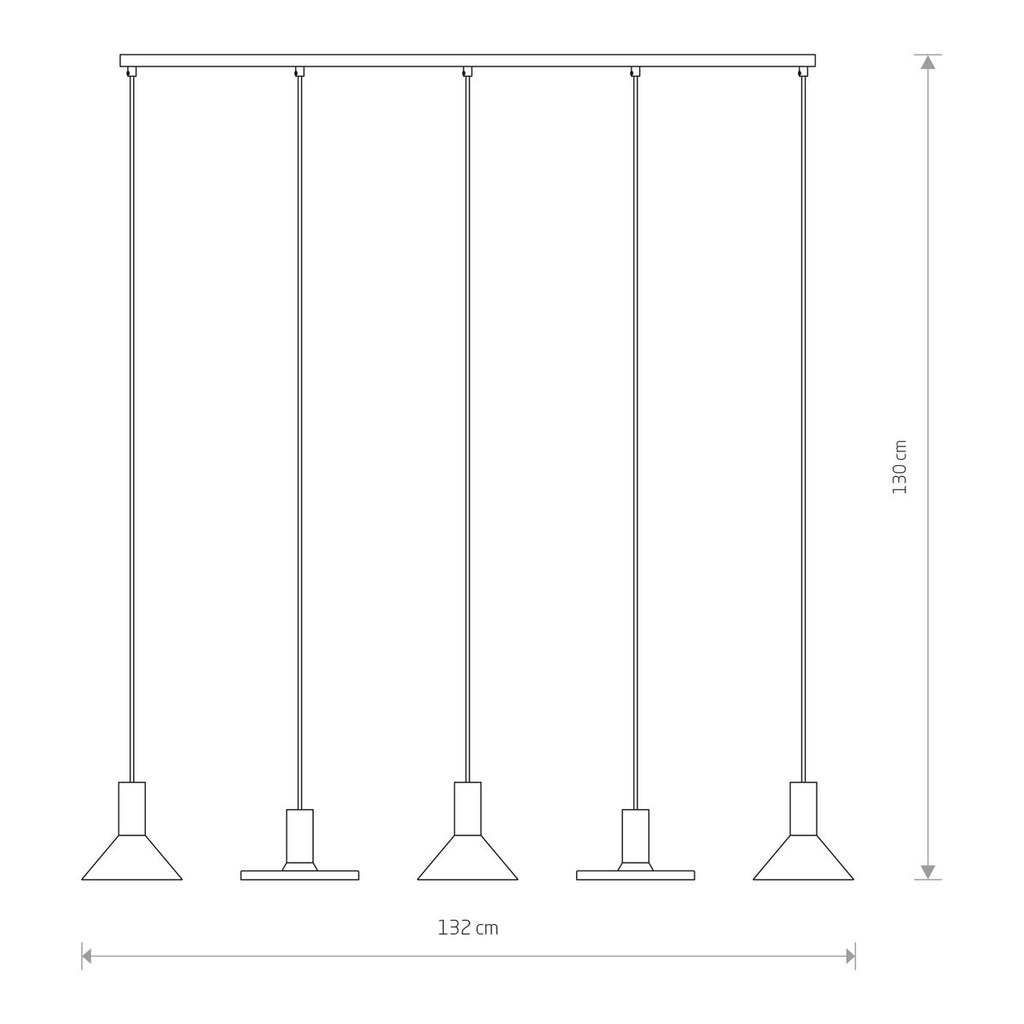 Nowodvorski Lampa wisząca HERMANOS 10W only LED 50/60Hz - Stal lakierowana - Biały II 8033