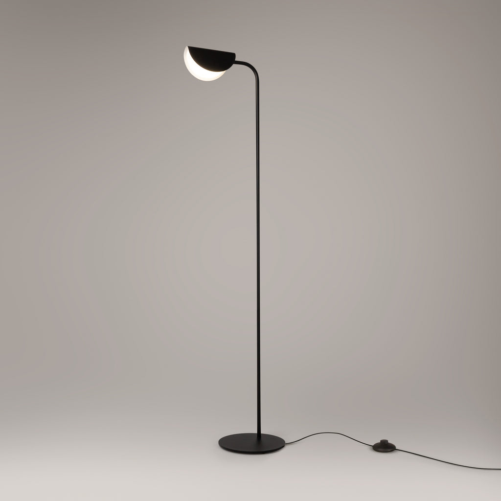 Maytoni Lampa podłogowa Mollis - Metal - Czarny MOD126FL-01B