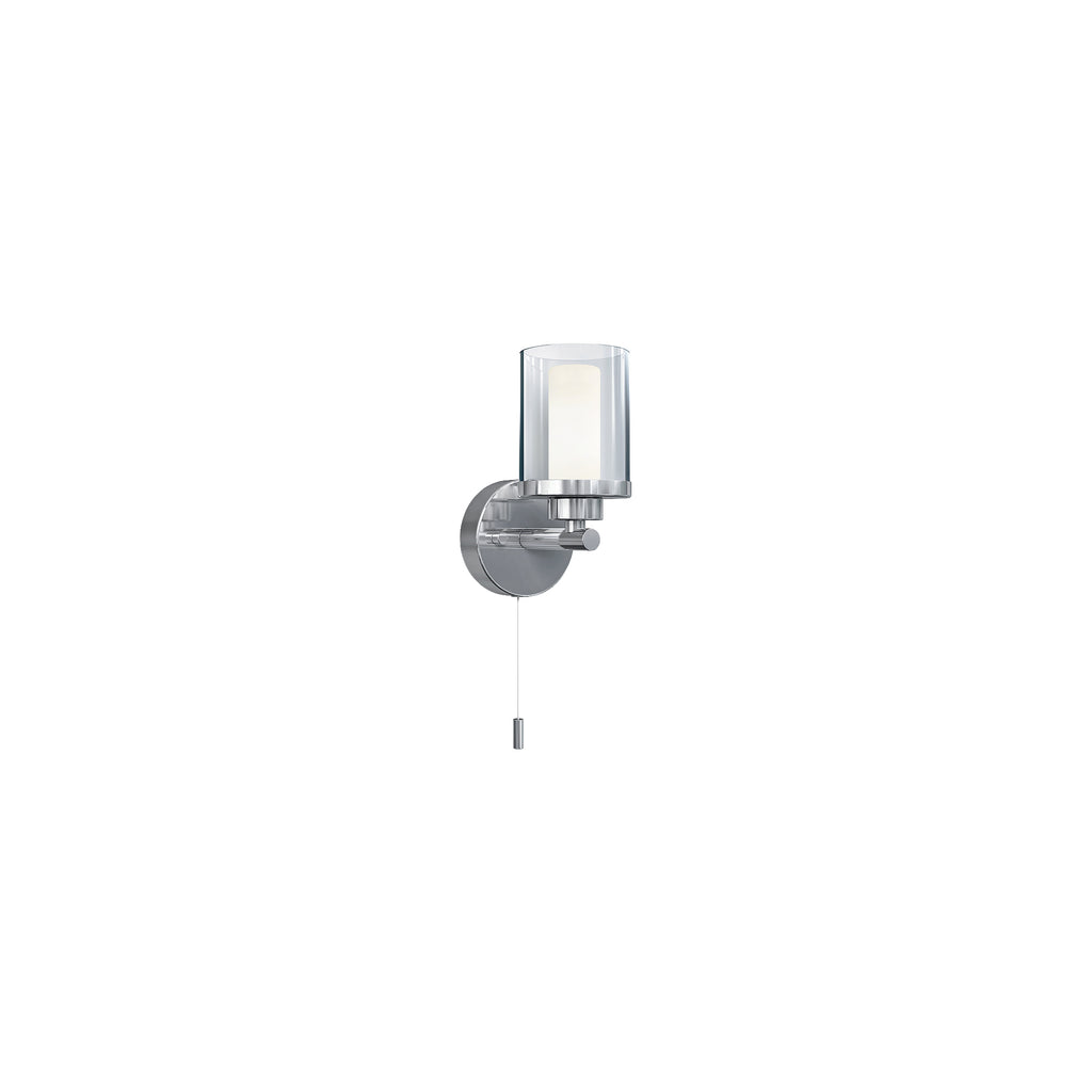 Nowodvorski Kinkiet z włącznikiem VISTA 10W only LED 50/60Hz - Stal chromowana - Chrom