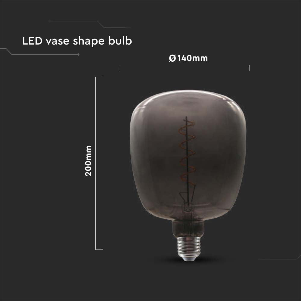 4W Żarówka LED Filament / Kształt: Waza