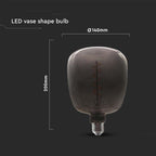 4W Żarówka LED Filament / Kształt: Waza