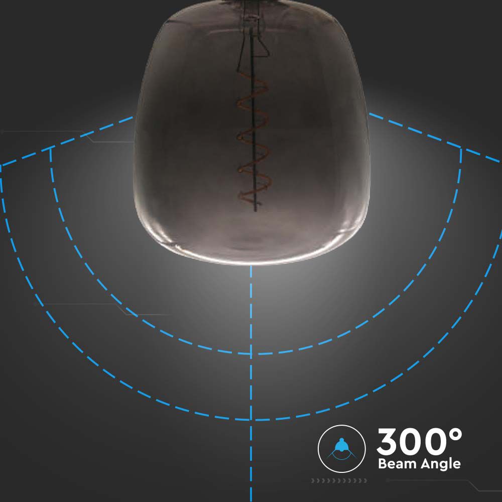 4W Żarówka LED Filament / Kształt: Waza