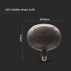 4W Żarówka LED Filament / Kształt: Kostka