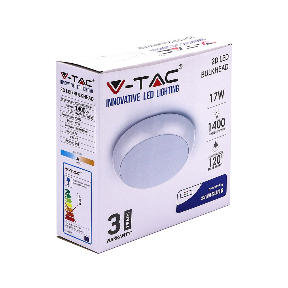 17W Plafon LED (Zasilanie awaryjne) / Chip SAMSUNG / Barwa:4000K