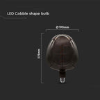 4W Żarówka LED Filament / Kształt: Jabłko