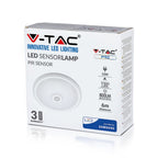 12W Plafon LED z czujnikiem PIR / Chip SAMSUNG / Barwa:4000K