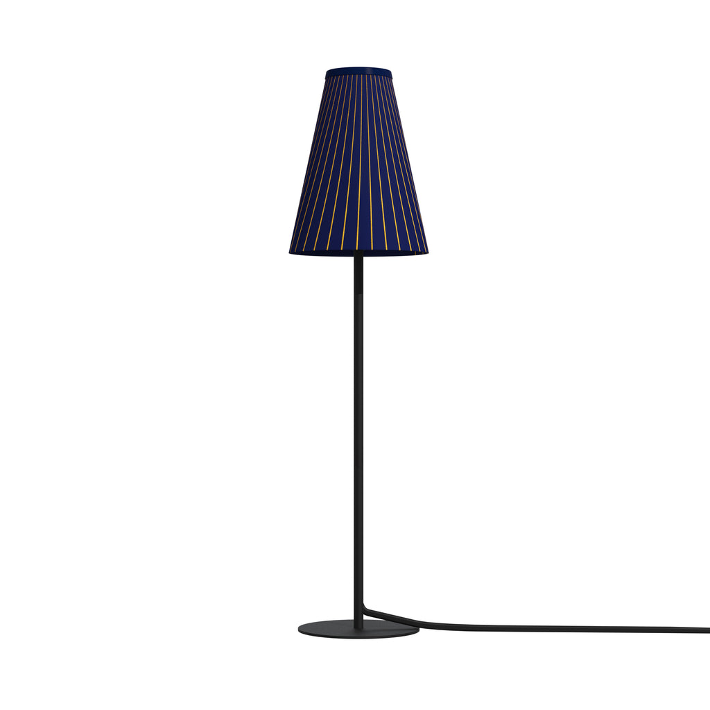 Nowodvorski Lampa stołowa TRIFLE 10W only LED 50/60Hz - Tkanina - Granatowo-złoty