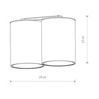 Nowodvorski Lampa downlights natynkowa EYE TONE 10W only LED 50/60Hz - Stal lakierowana - Czarny I 8086