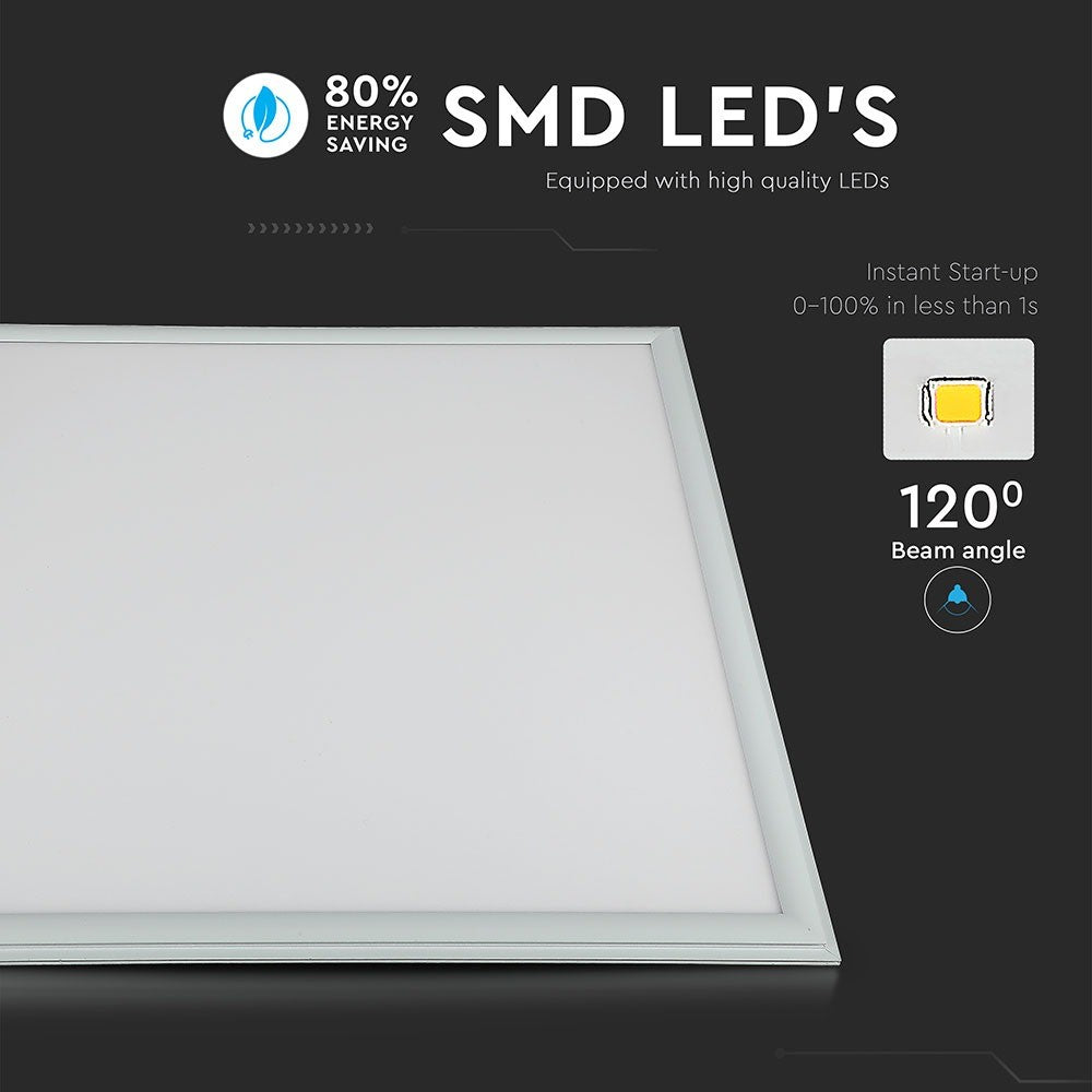45W Panel LED 600x600mm / Barwa:3000K / CRI>95 / Opakowanie: 6szt.