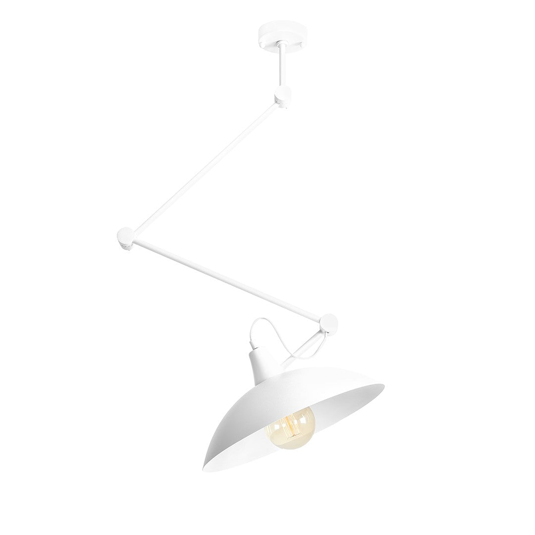 Aldex Plafon Melos White - Metal - Biały 808PL_G