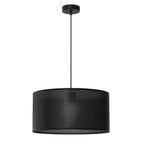 żyrandol Loft shade black, cylinder shade dia 400, h 200 black 1xE27