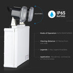 6W Oprawa awaryjna / Barwa:6000K / IP65