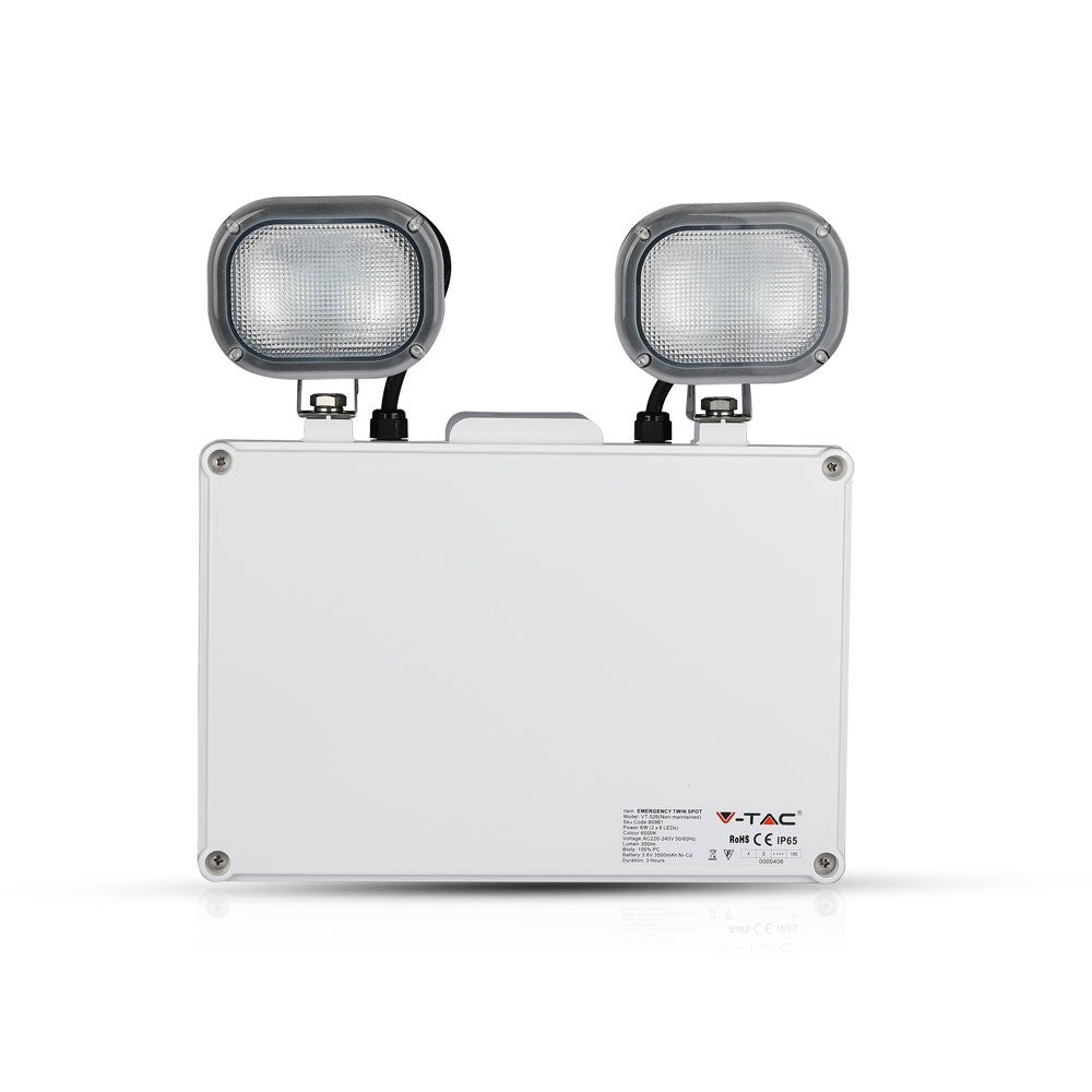 6W Oprawa awaryjna / Barwa:6000K / IP65