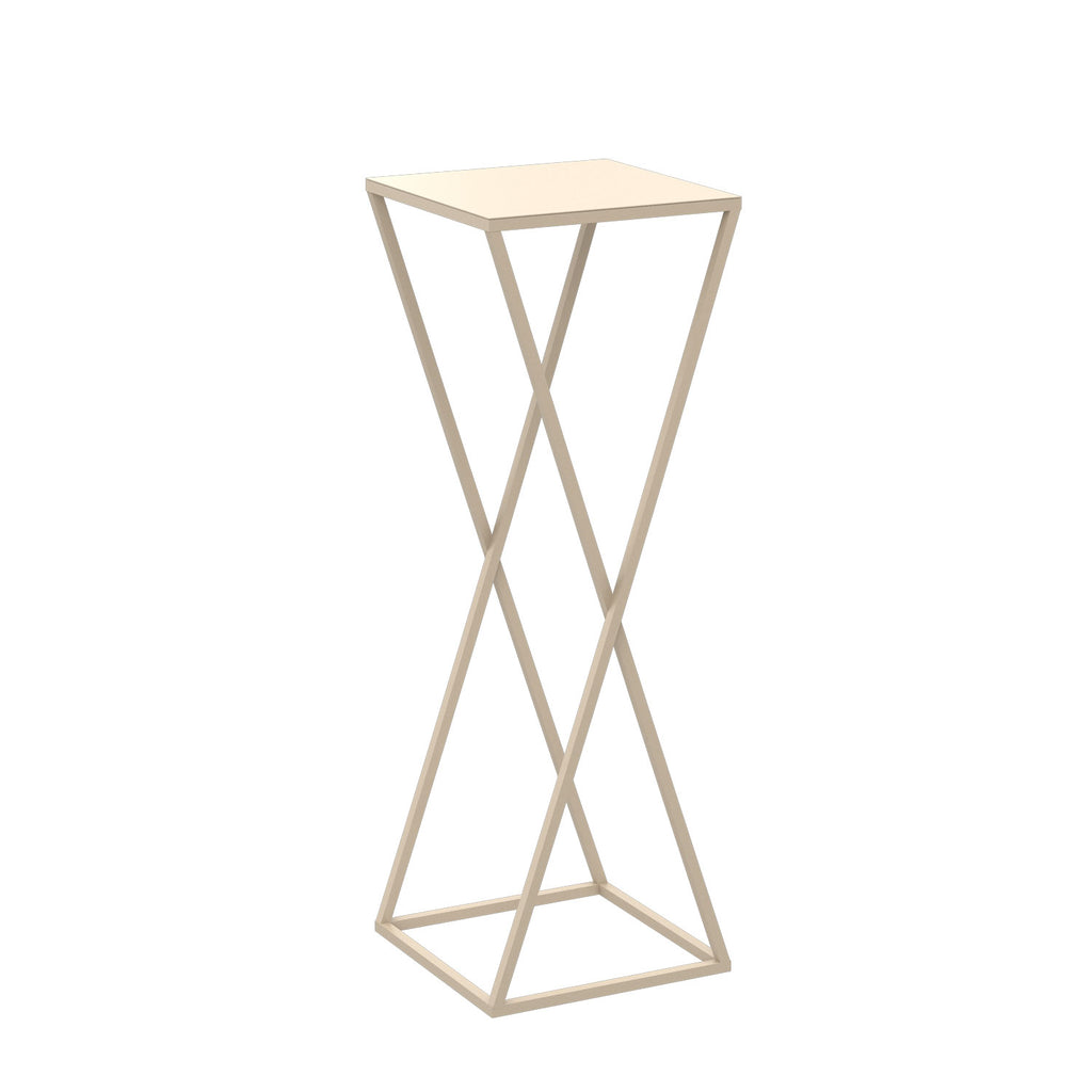 Flower stand Column B 700x240x240 beige