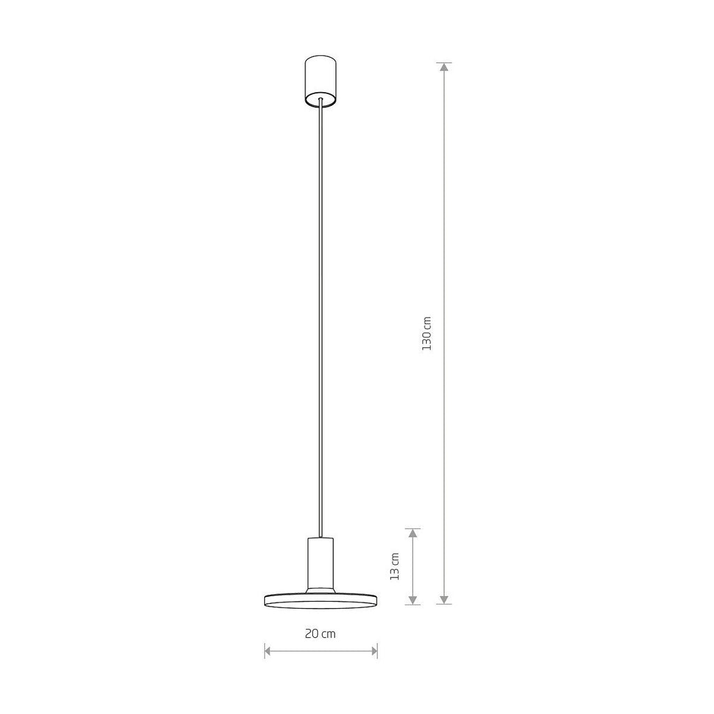 Nowodvorski Lampa wisząca HERMANOS B 10W only LED 50/60Hz - Stal lakierowana - Czarny III 8102