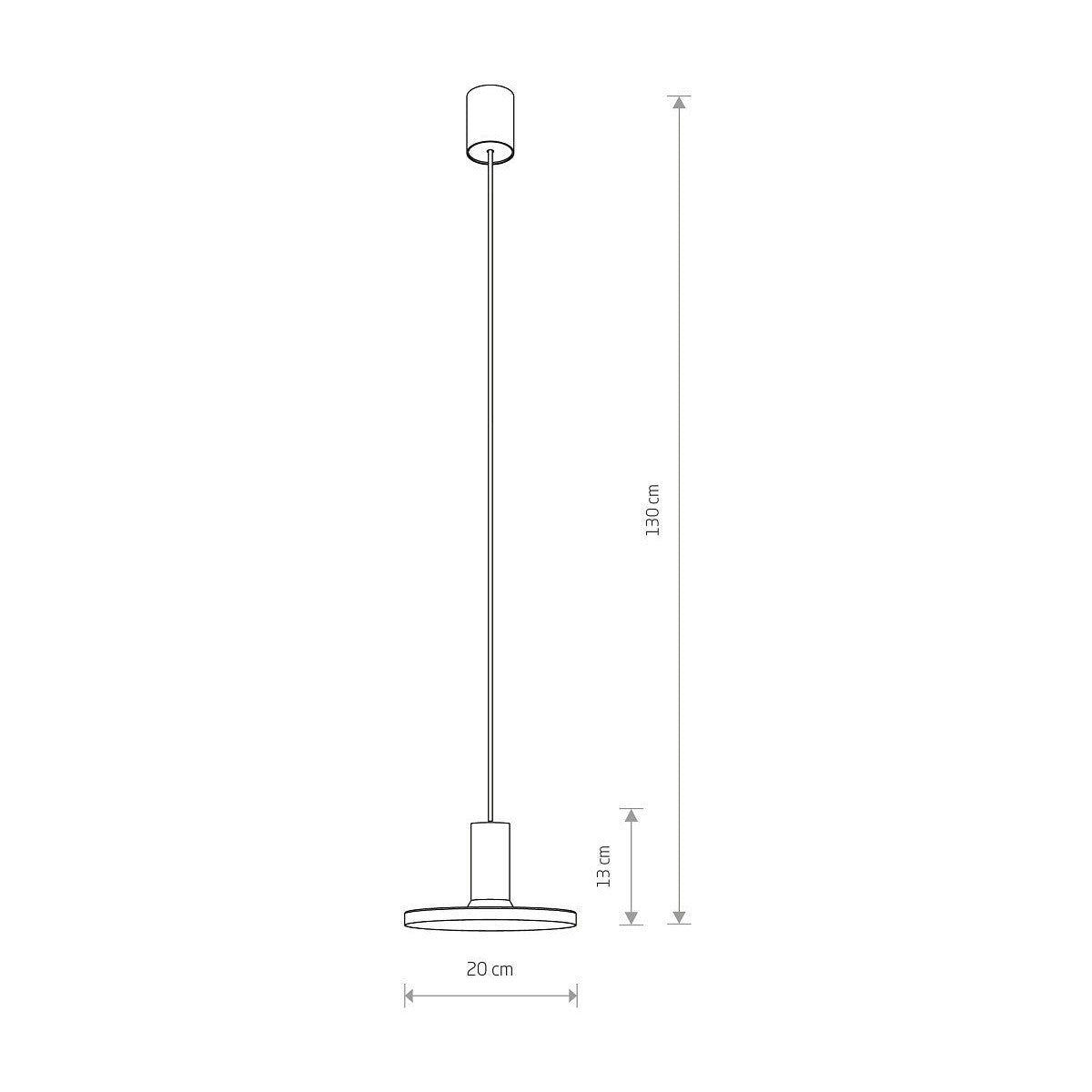 Nowodvorski Lampa wisząca HERMANOS B 10W only LED 50/60Hz - Stal lakierowana - Czarny III 8102