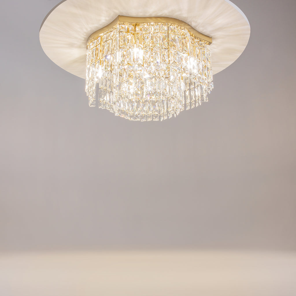 Maytoni Plafon Dune - Metal - Złoty DIA005CL-06G