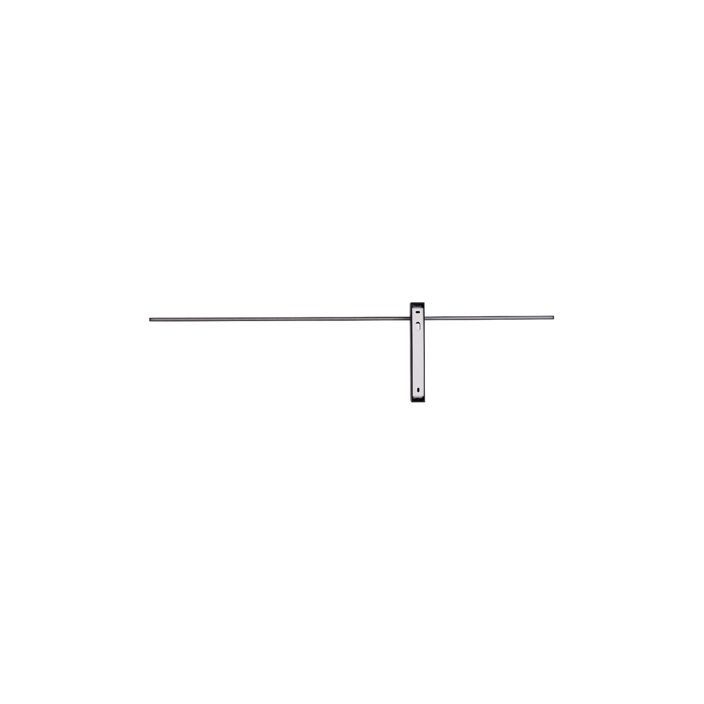 Nowodvorski Kinkiet z włącznikiem IMPULSE LED M 10W 50/60Hz - Aluminium lakierowane - Czarny 8116