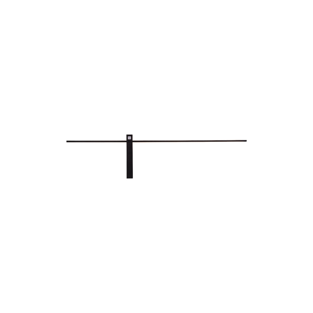 Nowodvorski Kinkiet z włącznikiem IMPULSE LED M 10W 50/60Hz - Aluminium lakierowane - Czarny