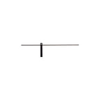 Nowodvorski Kinkiet z włącznikiem IMPULSE LED M 10W 50/60Hz - Aluminium lakierowane - Czarny