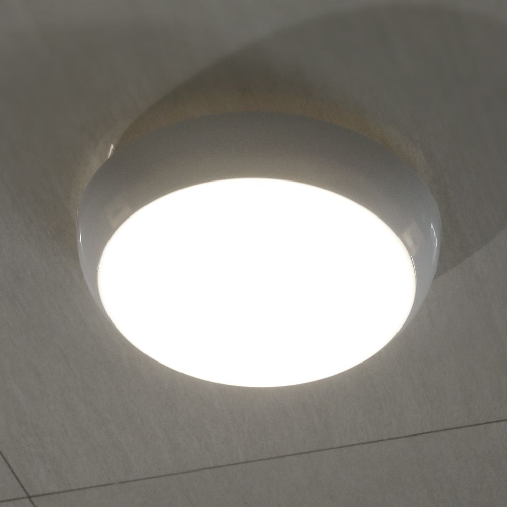 8W/16W/20W Dekoracyjny plafon LED / Moduł awaryjny z sensorem / Chip Samsung / Barwa: 3w1 / Klosz: Okrągły / IP65
