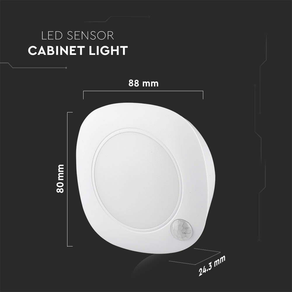 LED Mini lampka LED z czujnikiem ruchu / Chip SAMSUNG / Barwa:4000K