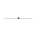 Nowodvorski Kinkiet PIN LED L 15W 50/60Hz - Aluminium lakierowane - Czarny 8130