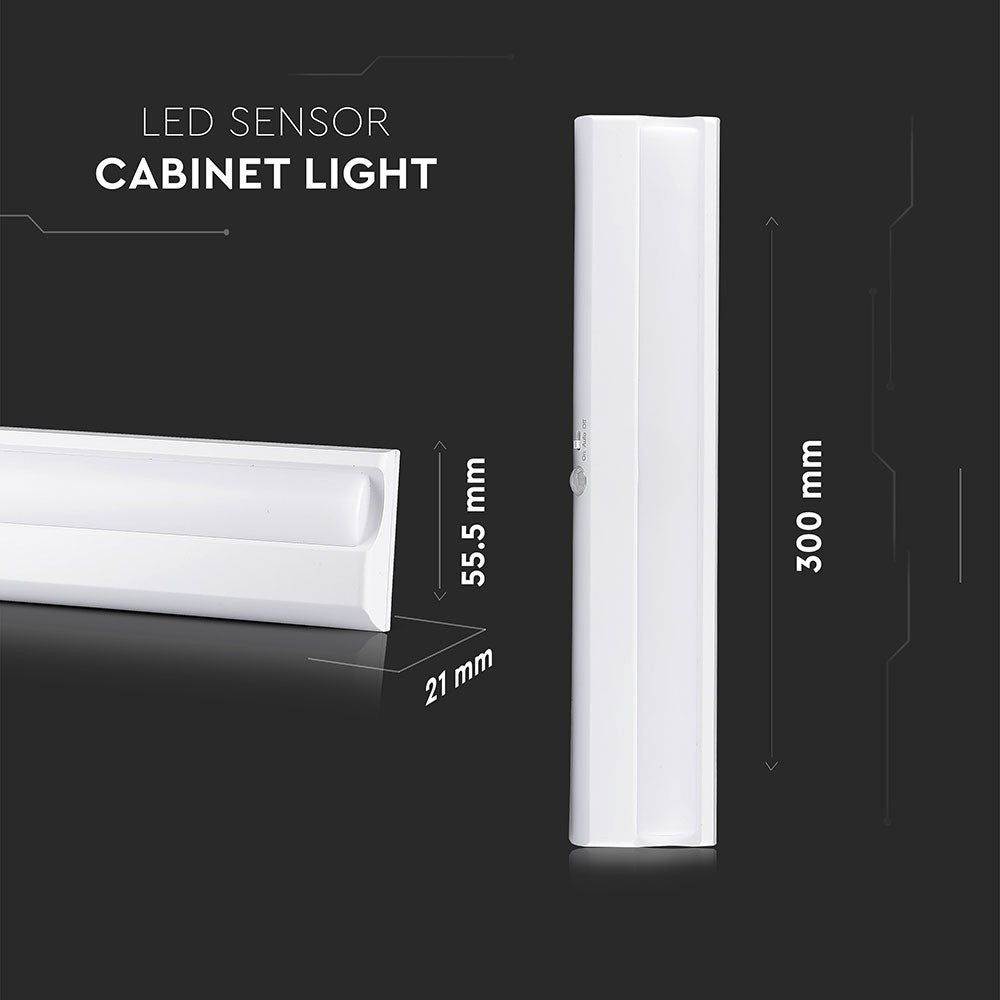 LED Mini lampka LED z czujnikiem ruchu / Chip SAMSUNG / Barwa:4000K