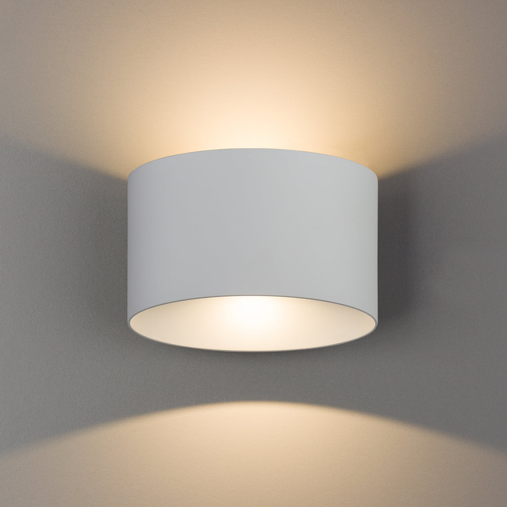 Nowodvorski Lampa ścienna natynkowa ELLIPSES LED 2x5W 50/60Hz IP54 - Aluminium lakierowane - Biały