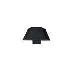 Nowodvorski Lampa ścienna natynkowa TRIANGLES LED 2x5W 50/60Hz IP54 - Aluminium lakierowane - Czarny 8142