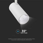 30W COB Lampa LED na szynoprzewód / Barwa: 3w1 / Obudowa: Biała