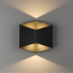 Nowodvorski Lampa ścienna natynkowa TRIANGLES LED 2x5W 50/60Hz IP54 - Aluminium lakierowane - Czarny