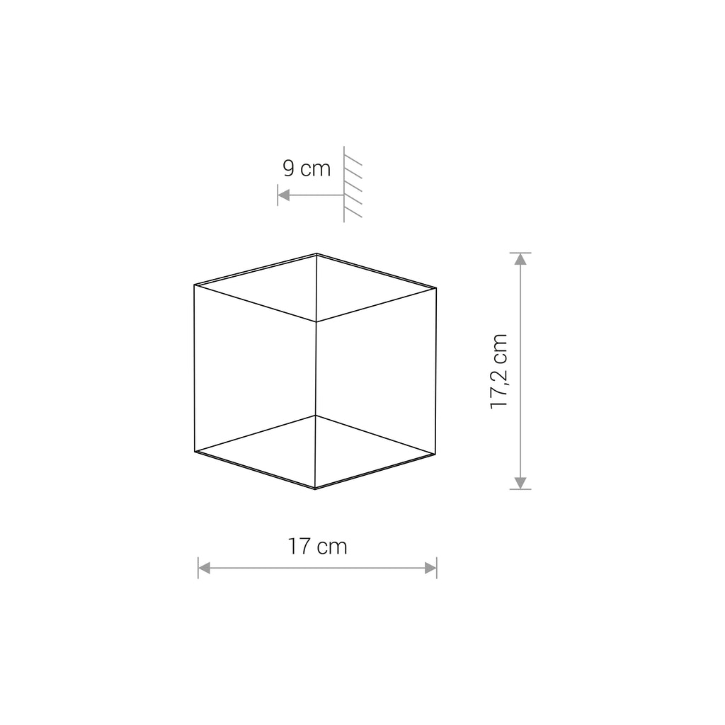Nowodvorski Lampa ścienna natynkowa TRIANGLES LED 2x5W 50/60Hz IP54 - Aluminium lakierowane - Biały 8143