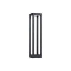 Nowodvorski Lampa stojąca STRUCTURE LED 13W 50/60Hz IP54 - Aluminium lakierowane - Czarny 8145