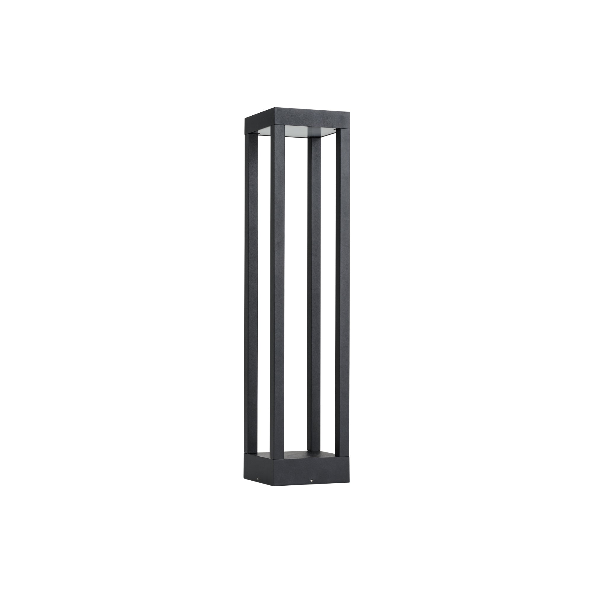 Nowodvorski Lampa stojąca STRUCTURE LED 13W 50/60Hz IP54 - Aluminium lakierowane - Czarny 8145