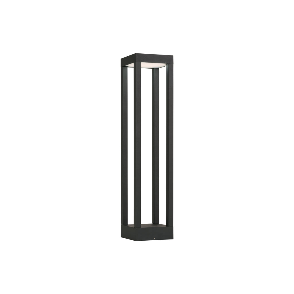 Nowodvorski Lampa stojąca STRUCTURE LED 13W 50/60Hz IP54 - Aluminium lakierowane - Czarny