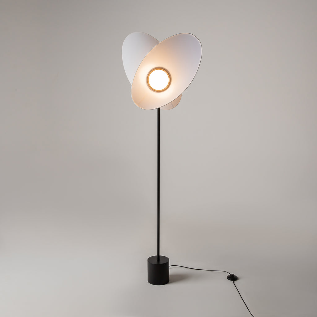Maytoni Lampa podłogowa Evolution - Aluminium - Czarny MOD396FL-L10W3K