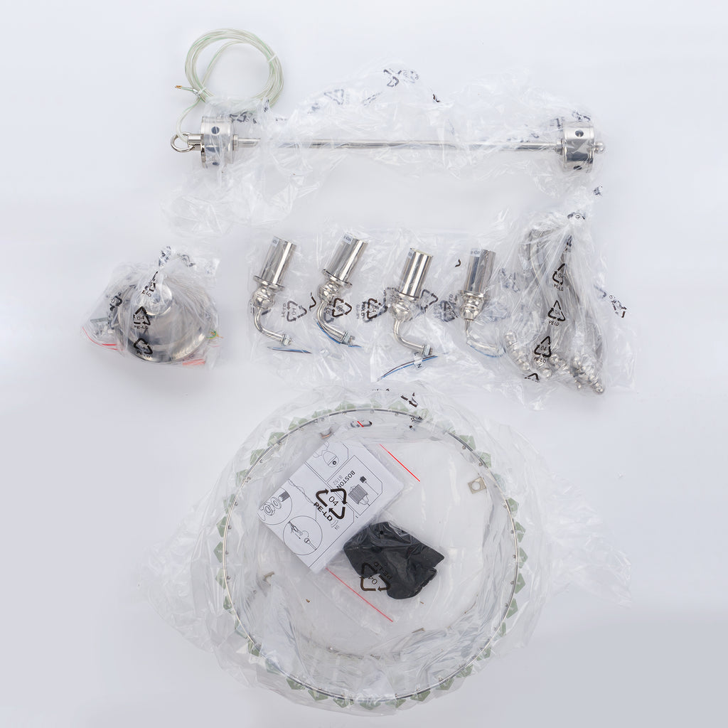 Nowodvorski Lampa wisząca BOSTON 10W only LED 50/60Hz - Stal chromowana - Chrom