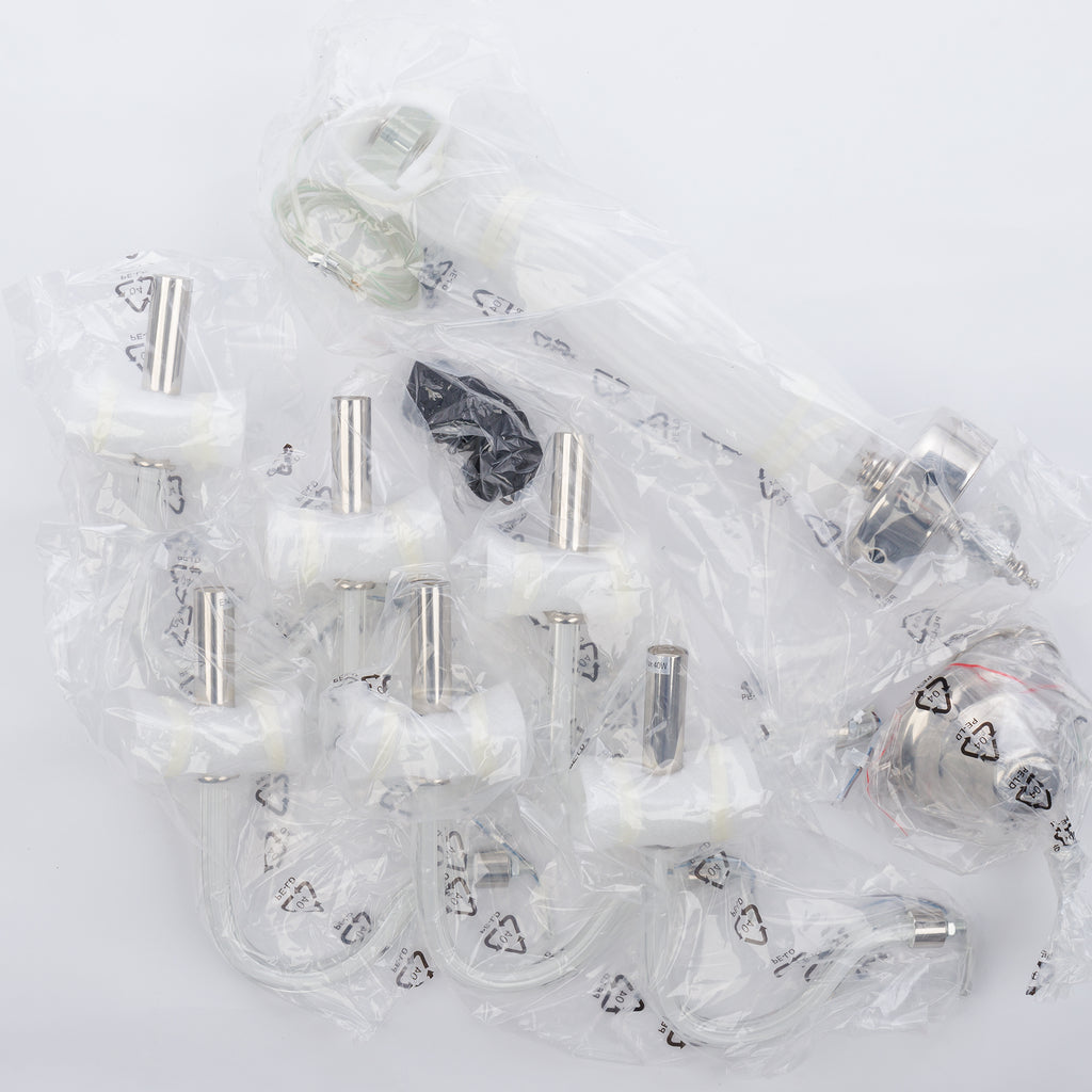 Nowodvorski Żyrandol HAMPTON 10W only LED 50/60Hz - Stal chromowana - Chrom