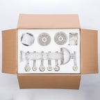 Nowodvorski Żyrandol NEWPORT 10W only LED 50/60Hz - Szkło - Biały 8156