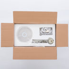 Nowodvorski Kinkiet NEWPORT 10W only LED 50/60Hz - Szkło - Biały 8157