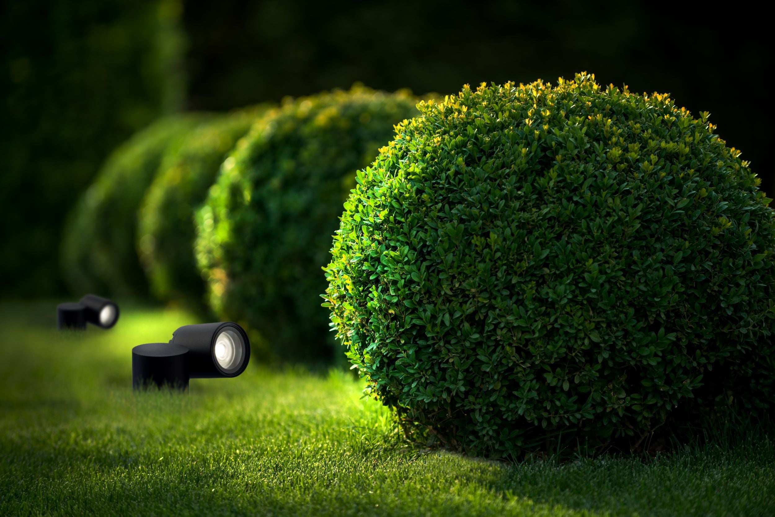 Nowodvorski Lampa gruntowa TUBINGS M 10W only LED 50/60Hz IP54 - Aluminium lakierowane - Czarny