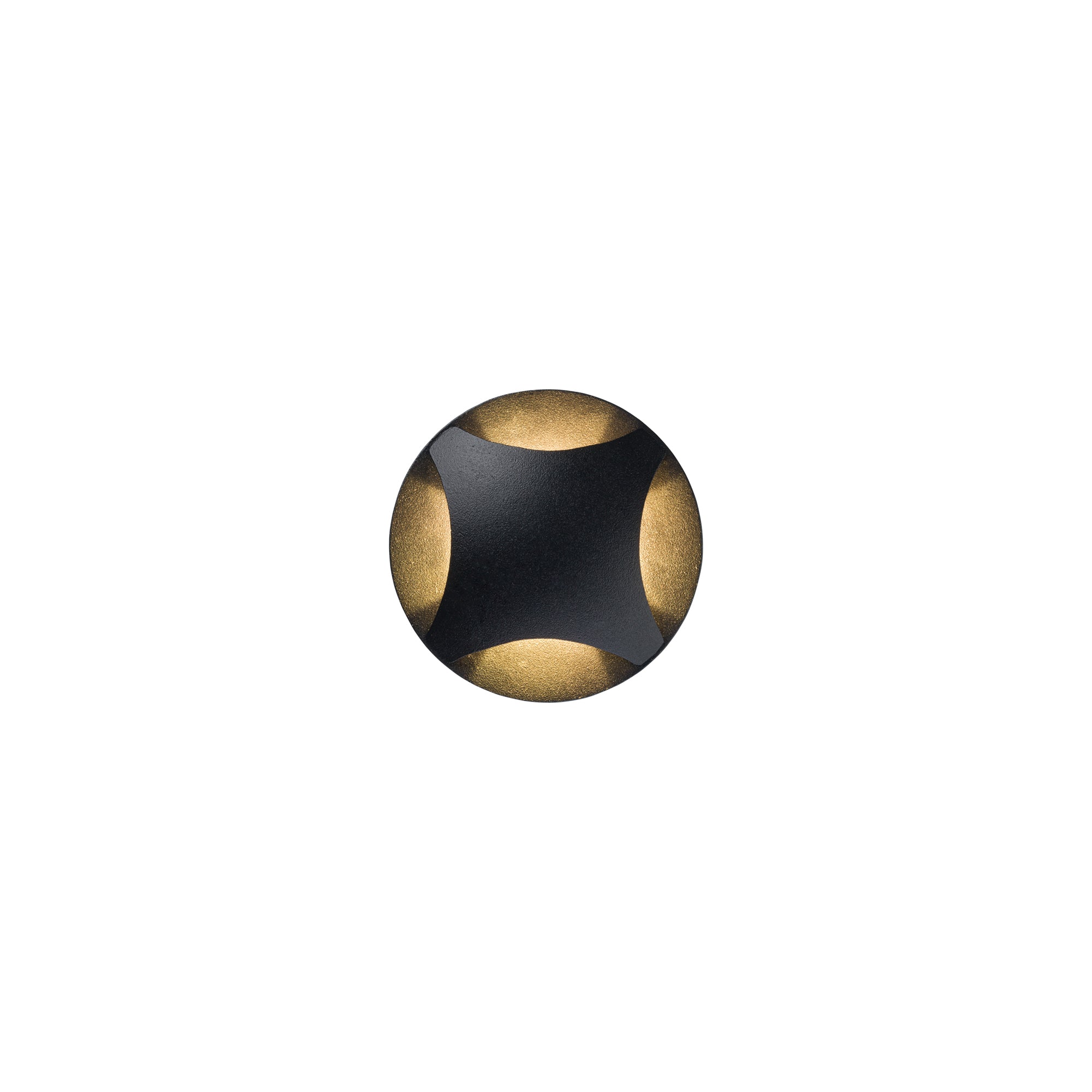 Nowodvorski Lampa ścienna wbudowana PAT LED 3W 50/60Hz IP65 - Aluminium lakierowane - Czarny 8162