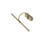 Nowodvorski Kinkiet GIOTTO LED S 9W 50/60Hz - Stal mosiądzowana - Antyczny mosiądz