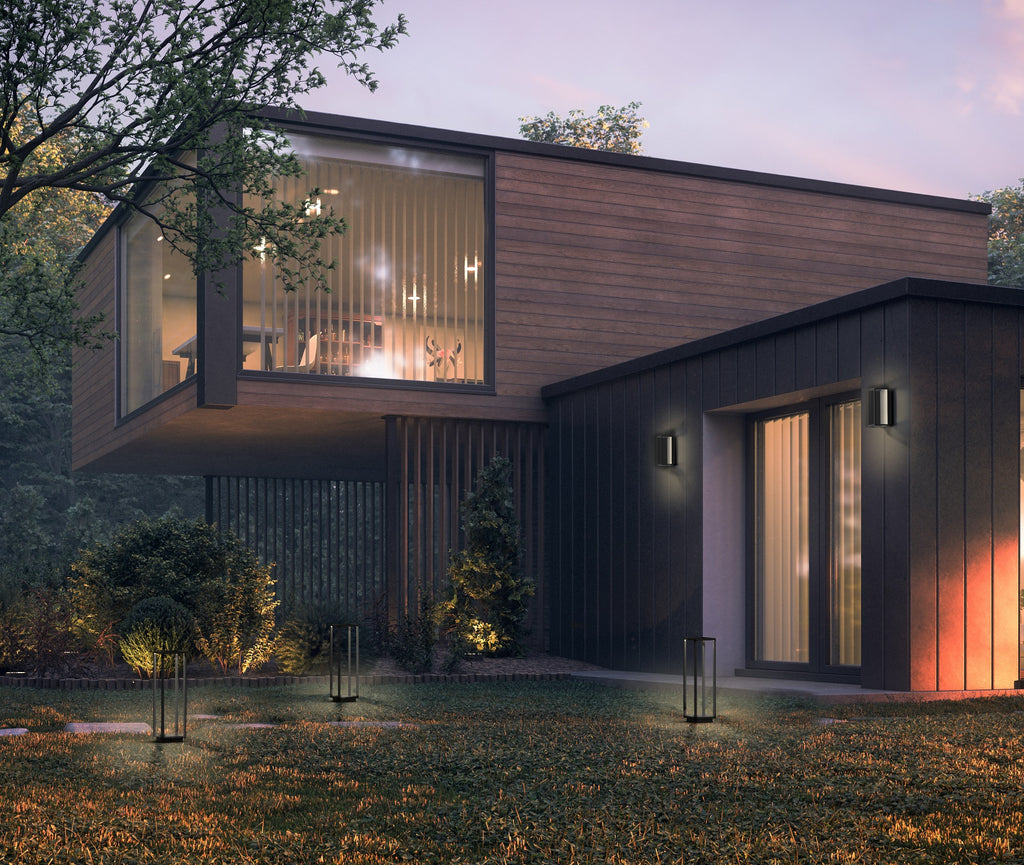 Nowodvorski Lampa ścienna natynkowa SYMMETRY LED 7W 50/60Hz IP54 - Aluminium lakierowane - Grafitowy