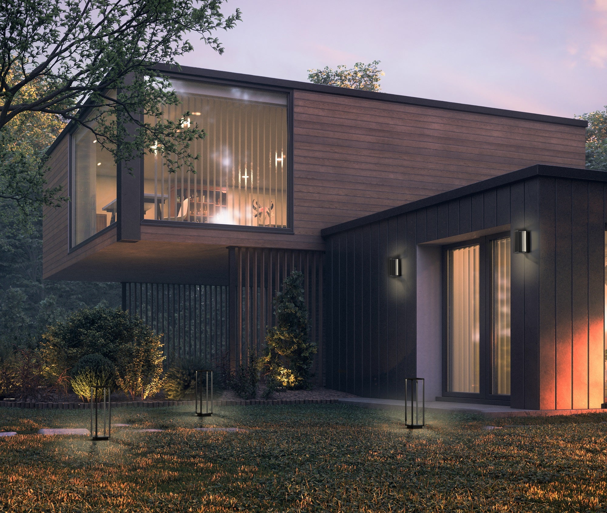 Nowodvorski Lampa ścienna natynkowa SYMMETRY LED 7W 50/60Hz IP54 - Aluminium lakierowane - Grafitowy