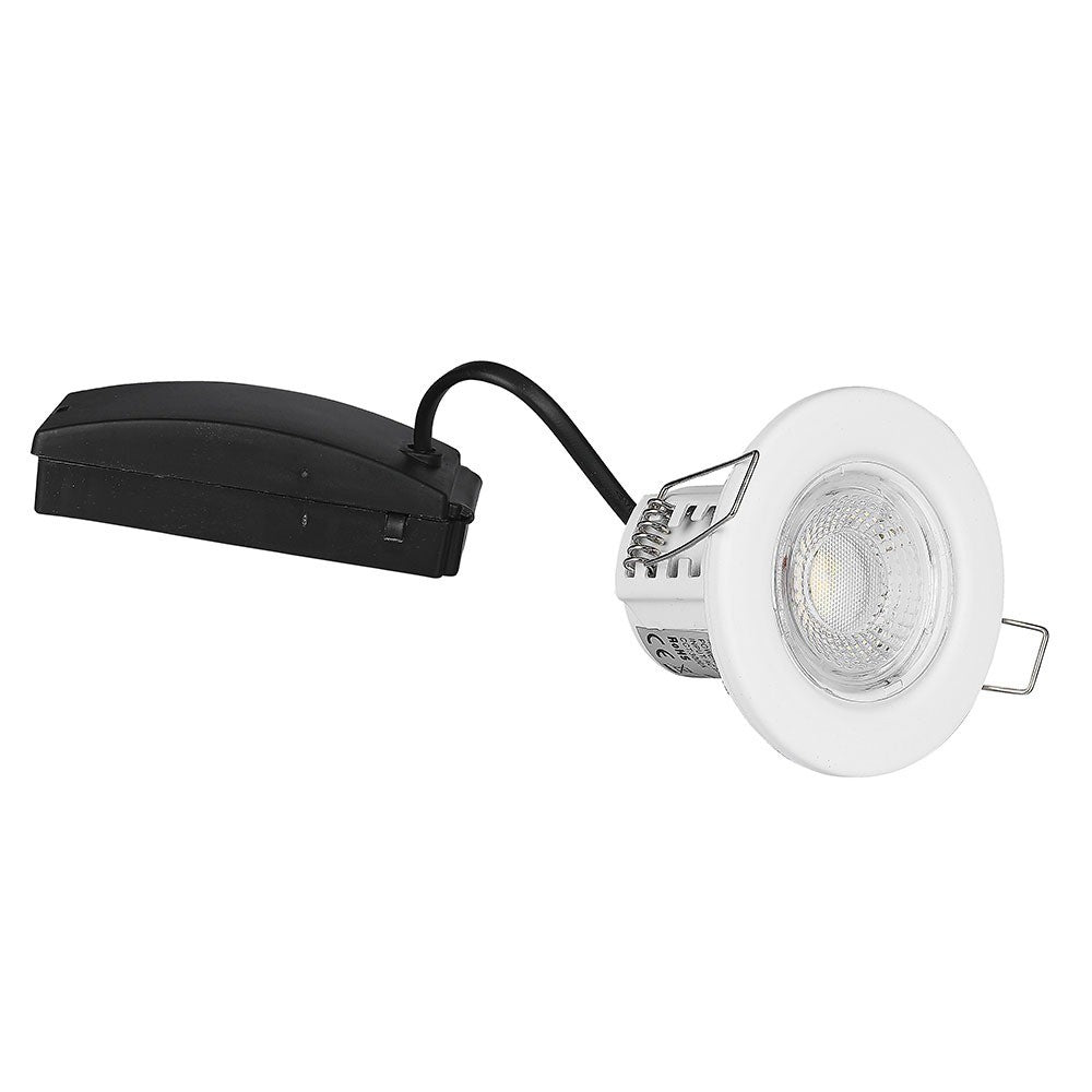 5W Oprawa wpuszczana Spot / Ognioodporność min: 30-60-90 / Chip SAMSUNG / Barwa:6400K/ Biały
