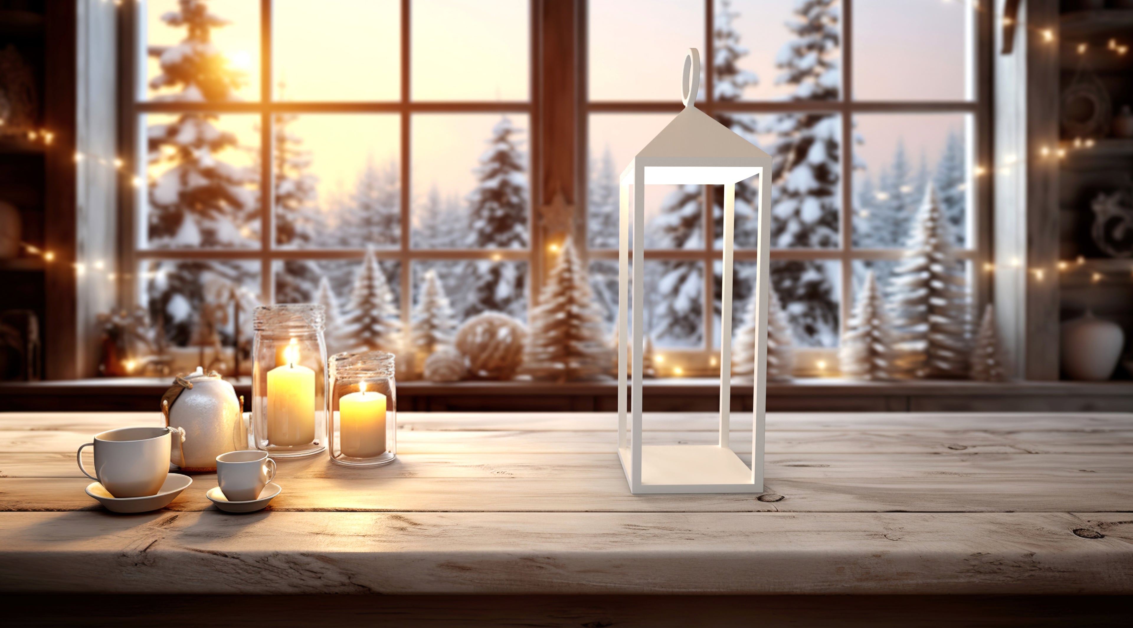 Nowodvorski Lampa przenośna PICNIC LED 2.2W 50/60Hz IP54 - Aluminium lakierowane - Biały