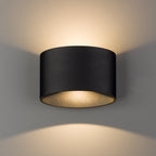 Nowodvorski Lampa ścienna natynkowa ELLIPSES LED 2x5W 50/60Hz IP54 - Aluminium lakierowane - Czarny